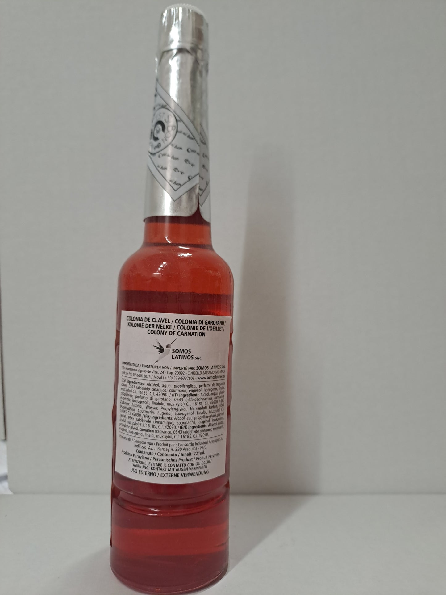 Acqua di Colonia DE CLAVELES 221 ml