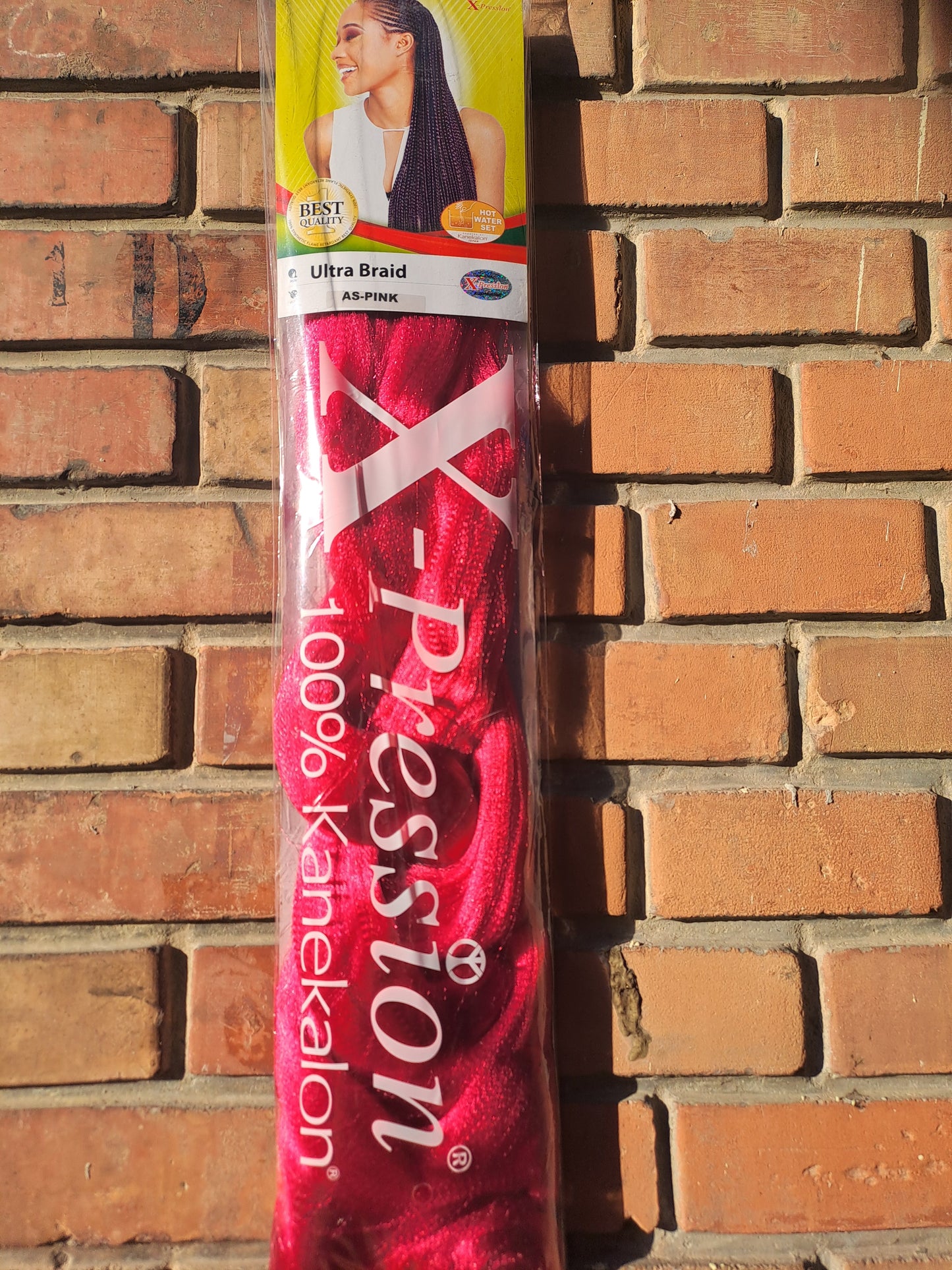 X-Pression Ultra Braid Extension Capelli Treccine braids Kanekalon Pre-stretched 160g  2 X 46''