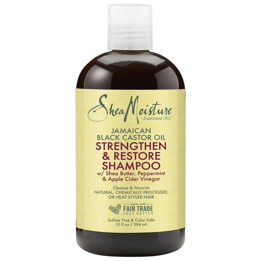 Shea Moisture Jamaican Black Castor Oil Strengthen & Restore Shampoo 384ML 13OZ