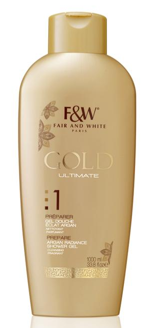Fair & White Gold Ultimate Argan Radiance Shower Gel1000 ml • 33.8 fl.oz