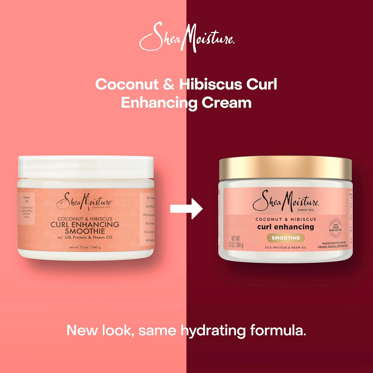 Shea Moisture Coconut & Hibiscus Curl Enhancing Smoothie 283g