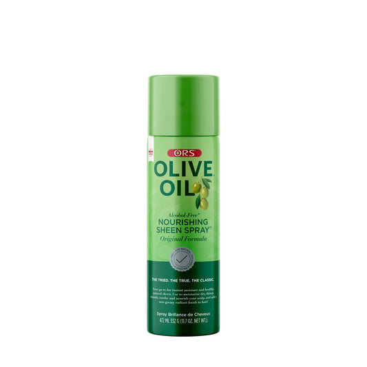 ORS Olive Oil Nourishing Sheen Spray alcohol free  472 ml- 332g ( 11.07 oz )