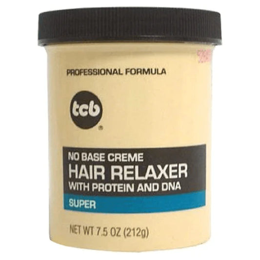 TCB No Base Creme Hair Relaxer Super  212 g  7.5 Oz