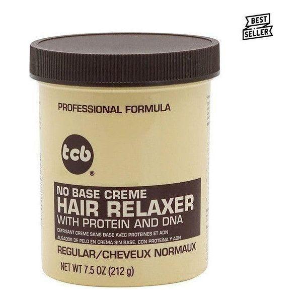 TCB No Base Creme Hair Relaxer Super - Regular  212 g  7.5 Oz