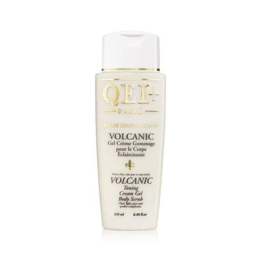 Qei+ Toning Cream Gel Body Scrub - Volcanic 250 ML